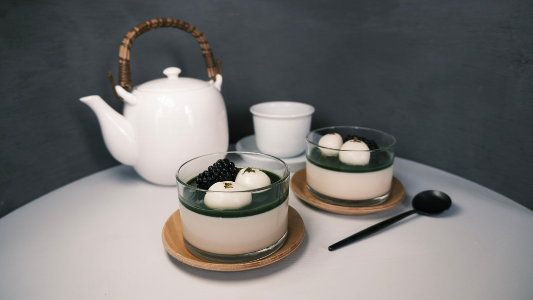Vegan Recipe | Matcha Milk Pudding