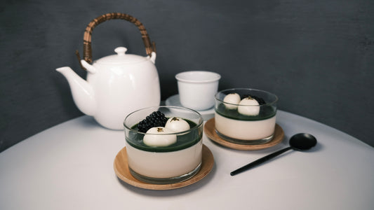 Vegan Recipe | Matcha Milk Pudding