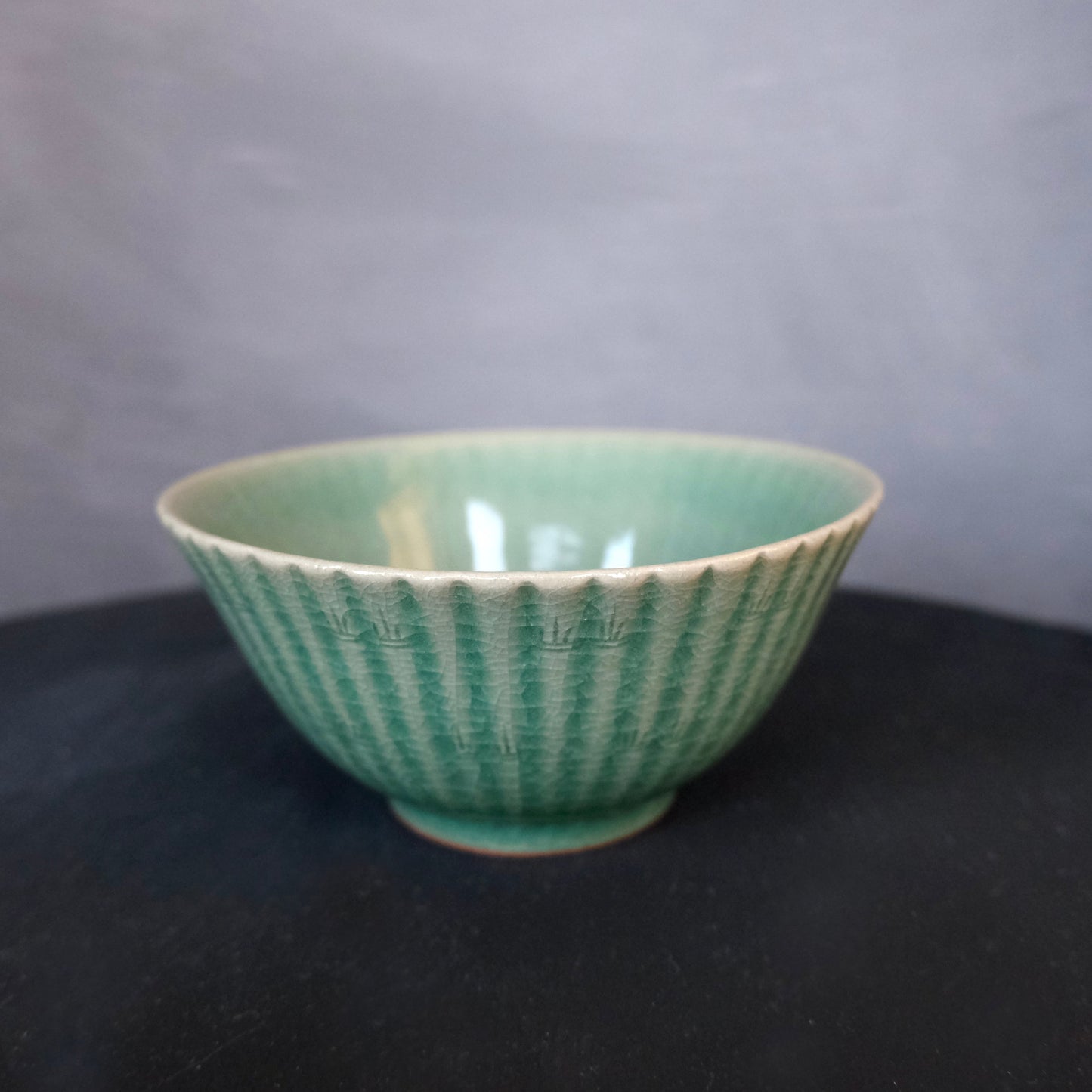 Vintage MATCHA BOWL 05 | 池光窯 高麗青磁 抹茶椀 (木箱入)