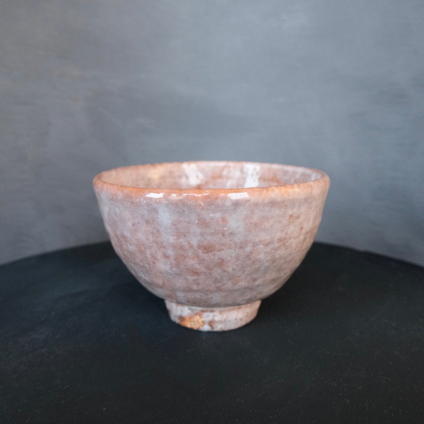 Vintage Hagi ware MATCHA BOWL 06 | 萩焼 抹茶椀 (木箱入)