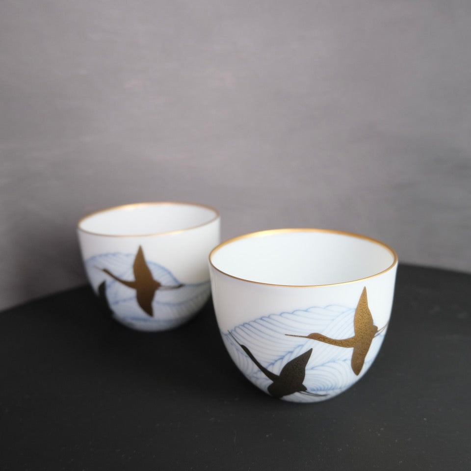 Vintage KUTANI ware TEA CUP | 湯のみ