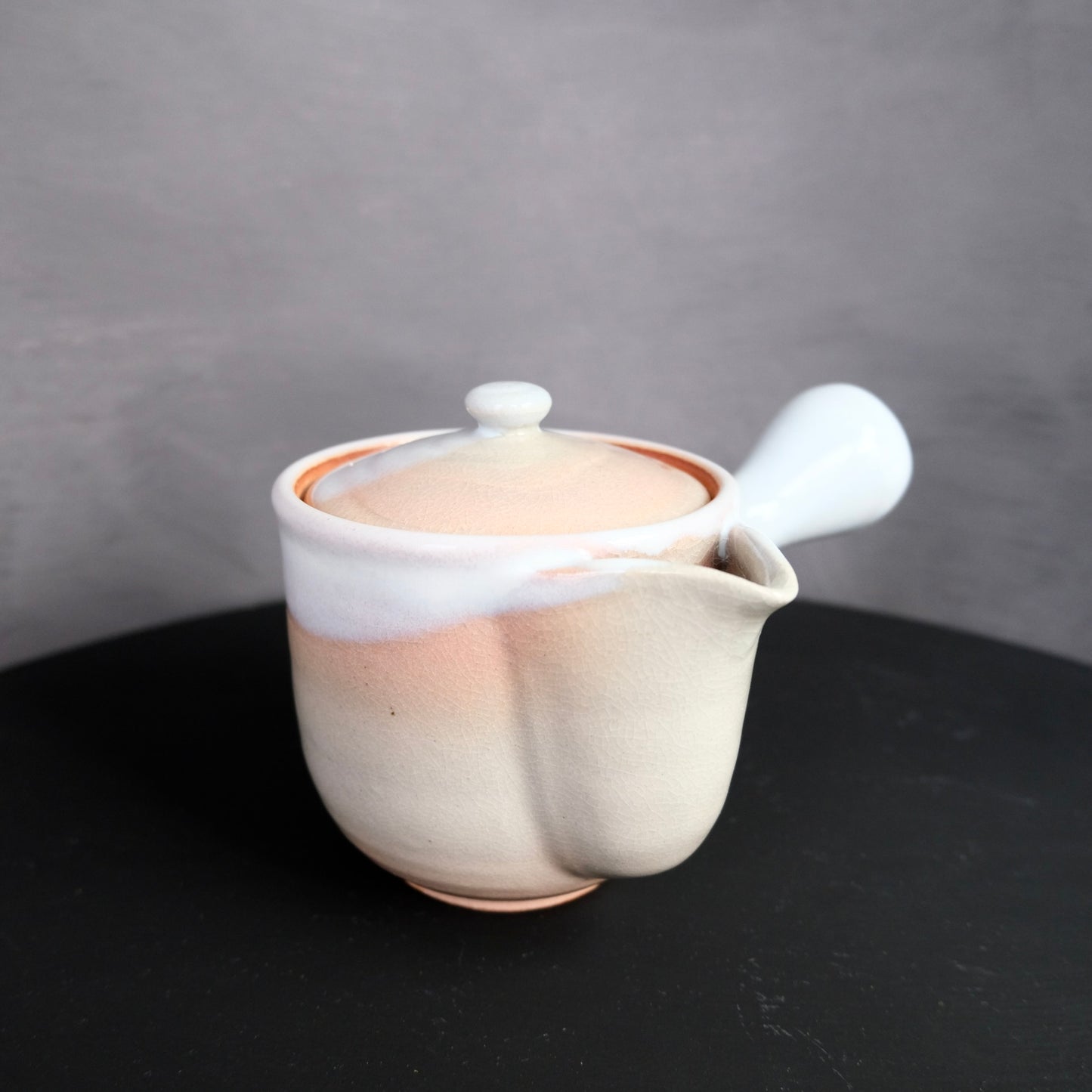 BOX set of Vintage HAGI ware TEA POT & 5CUPS | 萩焼 木箱入り急須と湯呑み