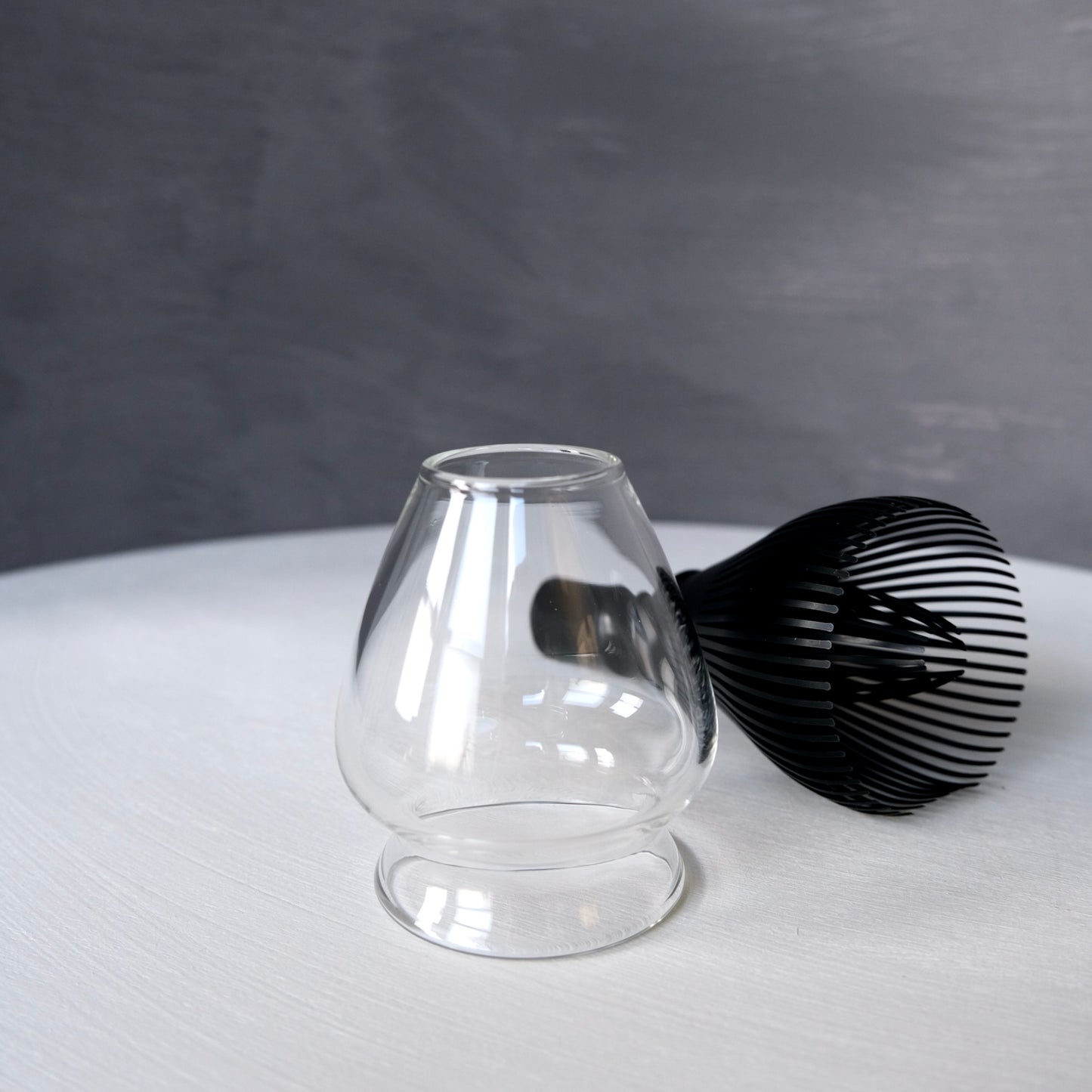 New | Matcha whisk holder (Glass) | 透明ガラス茶筅立て