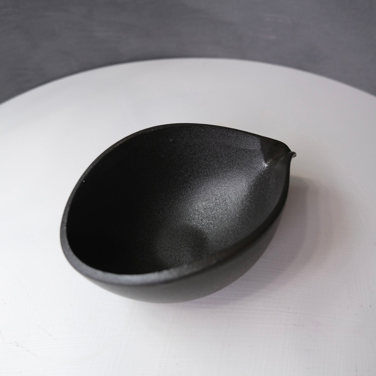 New | Matcha black KATAKUCHI BOWL | 抹茶 黒片口椀