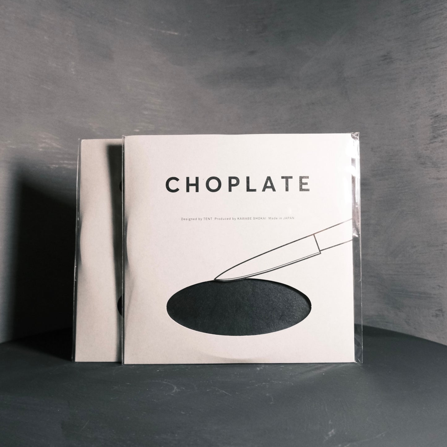 Choplate - Black | まな板になるお皿 黒