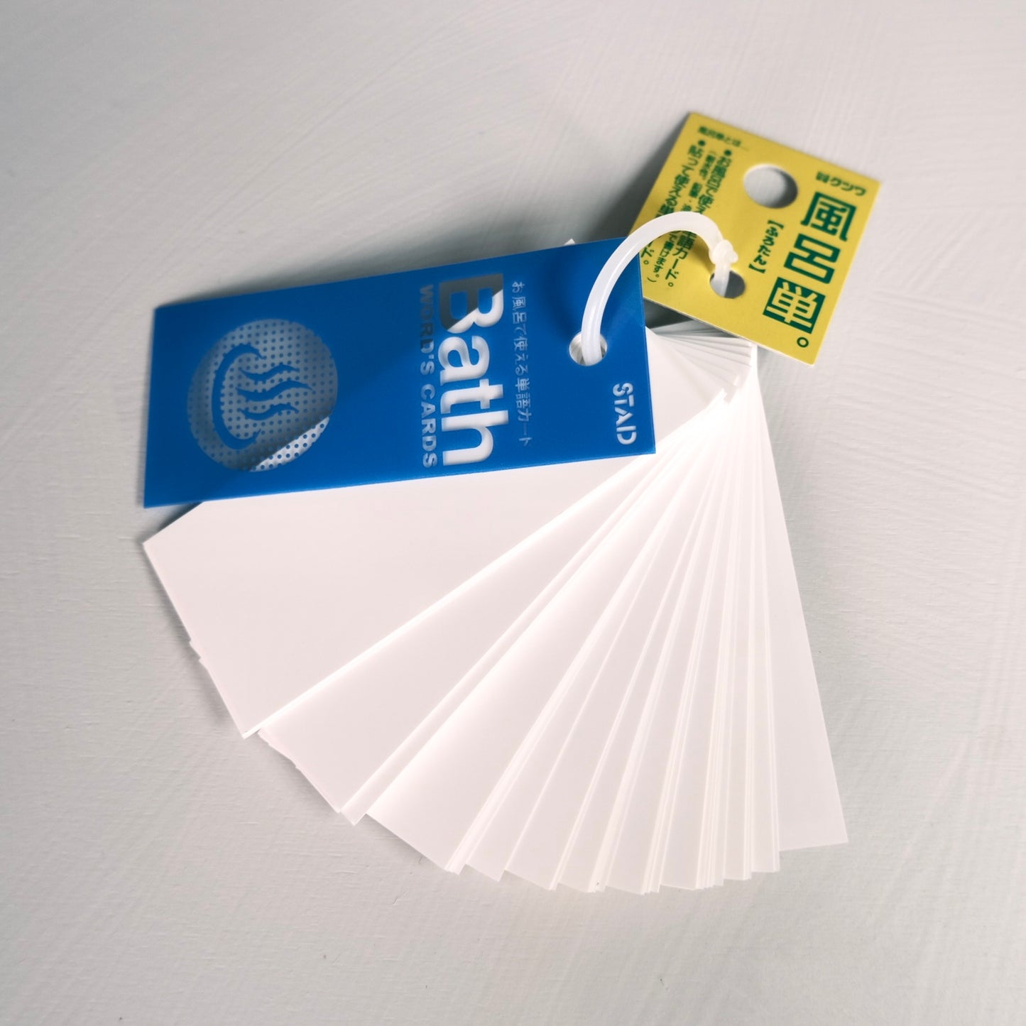 Waterproof FLASHCARDS Furotan | 風呂で覚える単語帳