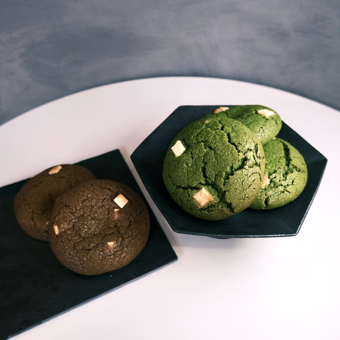 HOJICHA Brownie Cookies | ほうじ茶ブラウニークッキー