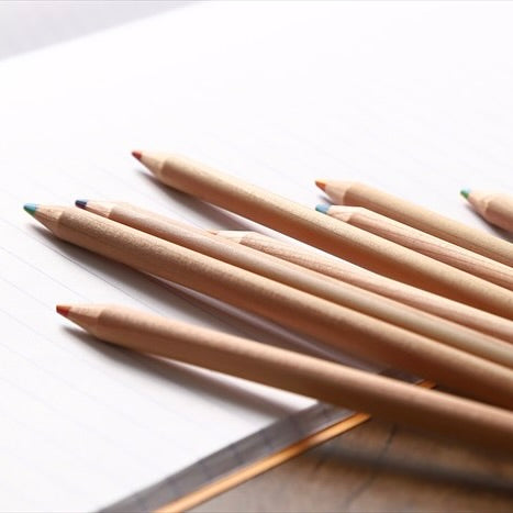 Rainbow pencils (set of 2) | 虹色鉛筆 2本組